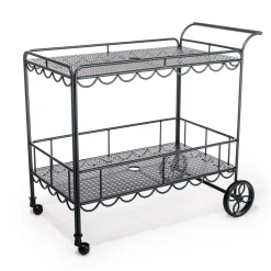 The Al Fresco Bar Cart - Vintage Black^Business & Pleasure Co. Fashion