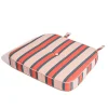 The Al Fresco Chair Cushion - Bistro Dusty Pink Stripe^Business & Pleasure Co. Clearance