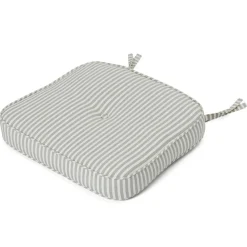 The Al Fresco Chair Cushion - Lauren'S Sage Stripe^Business & Pleasure Co. Discount