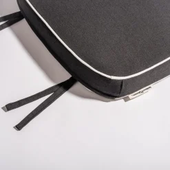 The Al Fresco Chair Cushion - Rivie Black^Business & Pleasure Co. Online