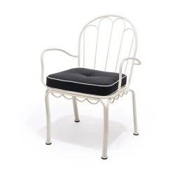 The Al Fresco Chair Cushion - Rivie Black^Business & Pleasure Co. Online