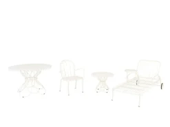 The Al Fresco Side Table - Antique White^Business & Pleasure Co. Sale