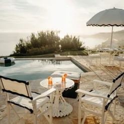 The Al Fresco Side Table - Antique White^Business & Pleasure Co. Sale