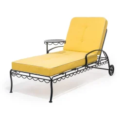 The Al Fresco Sun Lounger Cushion - Rivie Mimosa^Business & Pleasure Co. Outlet