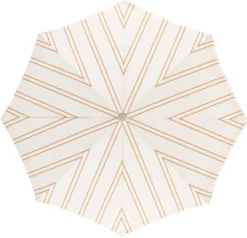 The Amalfi Umbrella - Sand Two Stripe^Business & Pleasure Co. New