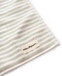 The Bath Mat - Lauren'S Sage Stripe^Business & Pleasure Co. Outlet