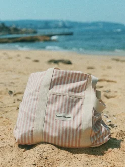The Beach Bag - Lauren'S Pink Stripe^Business & Pleasure Co. Online