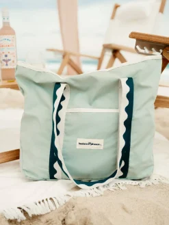 The Beach Bag - Rivie Green^Business & Pleasure Co. New