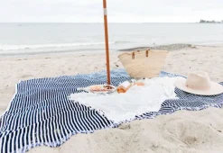 The Beach Blanket - Lauren'S Navy Stripe^Business & Pleasure Co. Online