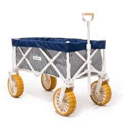 The Beach Cart - Laurens Navy Stripe^Business & Pleasure Co. Fashion