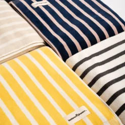 The Beach Towel - Monaco Natural Stripe^Business & Pleasure Co. Best