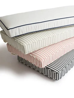 The Bench Pillow - Lauren'S Sage Stripe^Business & Pleasure Co. Outlet