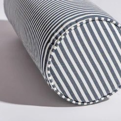 The Bolster Pillow - Laurens Navy Stripe^Business & Pleasure Co. Online