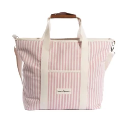 The Cooler Tote Bag - Lauren'S Pink Stripe^Business & Pleasure Co. New