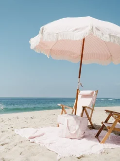 The Cooler Tote Bag - Lauren'S Pink Stripe^Business & Pleasure Co. New