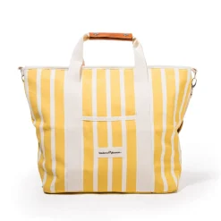 The Cooler Tote Bag - Monaco Mimosa Stripe^Business & Pleasure Co. Sale