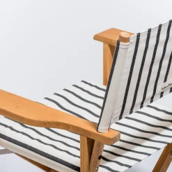 The Directors Chair - Table Height - Monaco Black Stripe^Business & Pleasure Co. Fashion