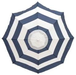 The Family Beach Umbrella - Navy Capri Stripe^Business & Pleasure Co. Sale