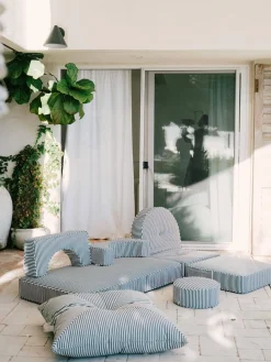 The Floor Pillow - Lauren'S Navy Stripe^Business & Pleasure Co. Clearance