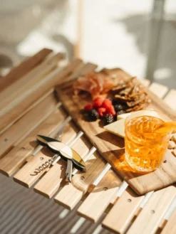 The Folding Picnic Table - Teak^Business & Pleasure Co. Sale