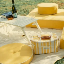 The Folding Picnic Table - Antique White^Business & Pleasure Co. Clearance