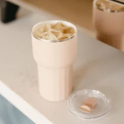 The Hemingway Drinkware - Highball - Dusty Pink - 12 Oz^Business & Pleasure Co. Online