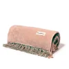 The Holiday Beach Blanket - Ocean Green And Pink Stripe^Business & Pleasure Co. New