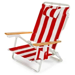 The Holiday Tommy Chair - Le Sirenuse Capri Stripe^Business & Pleasure Co. Discount