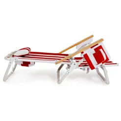 The Holiday Tommy Chair - Le Sirenuse Capri Stripe^Business & Pleasure Co. Discount