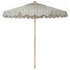 The Market Umbrella - Monaco Black Stripe^Business & Pleasure Co. Online