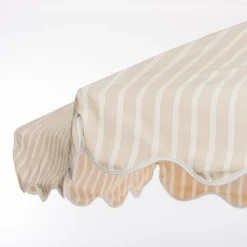 The Market Umbrella - Monaco Natural Stripe^Business & Pleasure Co. Outlet