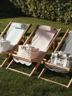 The Mini Cooler Bag - Lauren'S Navy Stripe^Business & Pleasure Co. Hot