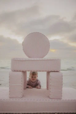 The Modular Pillow Stack - Lauren'S Pink Stripe^Business & Pleasure Co. Hot