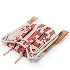 The Pam Chair - Bistro Dusty Pink Stripe^Business & Pleasure Co. Fashion