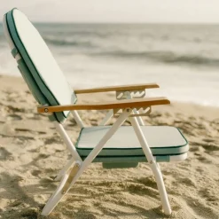 The Pam Chair - Rivie Green^Business & Pleasure Co. Discount