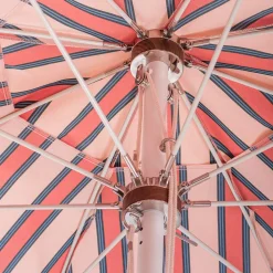 The Patio Umbrella - Bistro Dusty Pink Stripe^Business & Pleasure Co. Sale