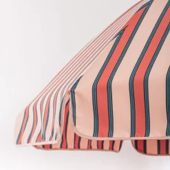 The Patio Umbrella - Bistro Dusty Pink Stripe^Business & Pleasure Co. Sale