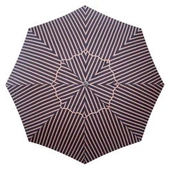 The Patio Umbrella - Monaco Navy And Pink Stripe^Business & Pleasure Co. Outlet