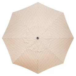 The Patio Umbrella - Monaco Natural Stripe^Business & Pleasure Co. Outlet