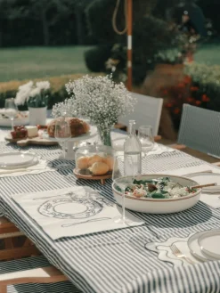 The Placemat - Lauren'S Navy Stripe^Business & Pleasure Co. Hot