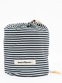 The Pool Lounger - Lauren'S Navy Stripe^Business & Pleasure Co. Outlet