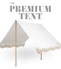 The Premium Beach Tent - Sand Two Stripe^Business & Pleasure Co. Fashion