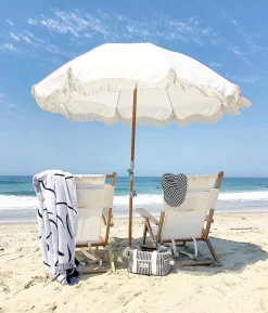 The Premium Beach Umbrella - Antique White^Business & Pleasure Co. Outlet
