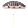 The Premium Beach Umbrella - Monaco Navy And Pink Stripe^Business & Pleasure Co. Discount