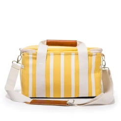 The Premium Cooler Bag - Monaco Mimosa Stripe^Business & Pleasure Co. Fashion
