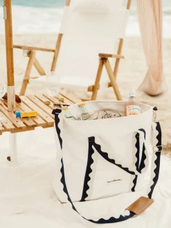 The Premium Cooler Tote Bag - Rivie White^Business & Pleasure Co. Outlet