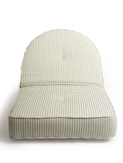 The Reclining Pillow Lounger - Lauren'S Sage Stripe^Business & Pleasure Co. Discount