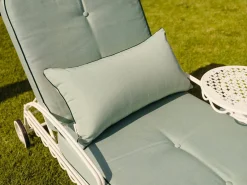 The Rectangle Throw Pillow - Rivie Green^Business & Pleasure Co. Clearance