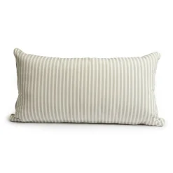 The Rectangle Throw Pillow - Lauren'S Sage Stripe^Business & Pleasure Co. Best