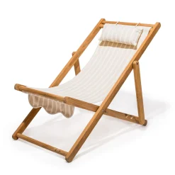 The Sling Chair - Monaco Natural Stripe^Business & Pleasure Co. Outlet